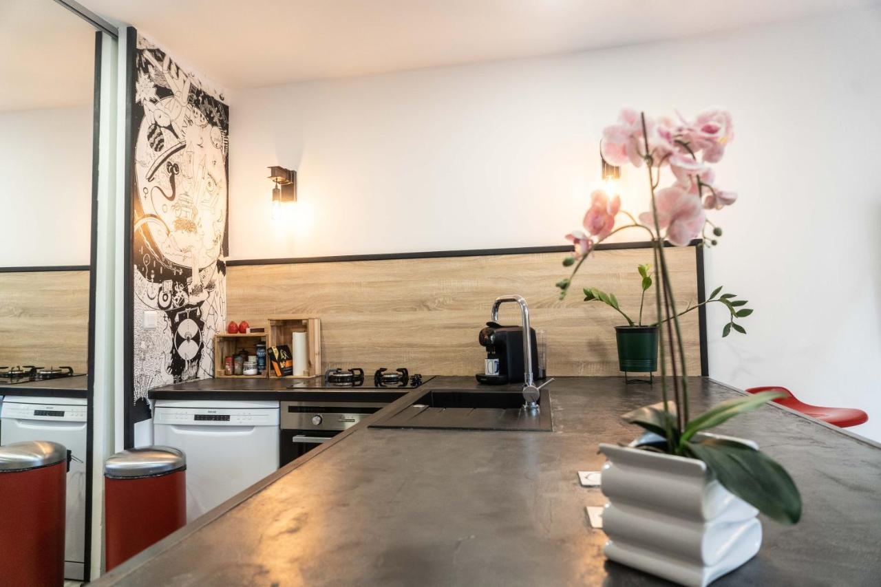 Duplex Street-Art Centre-Ville Netflix Disney By Rentabao Avignon Bagian luar foto